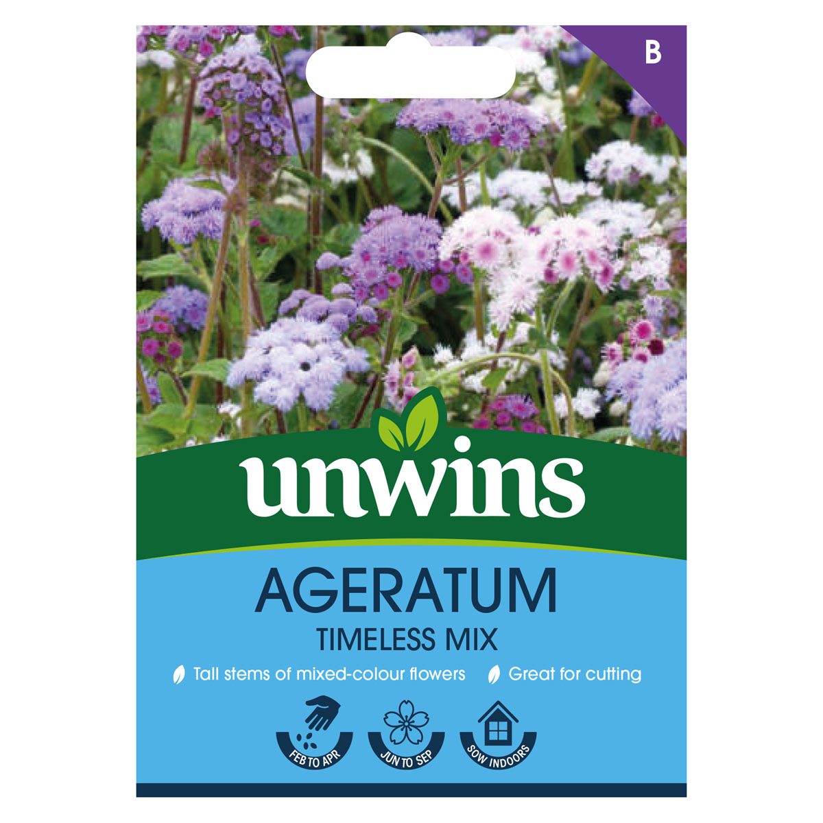5051618018876 1 Ageratum Timeless Mix Seeds.jpg